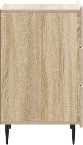 vidaXL Κομοδίνο Sonoma Δρυς 43x 41 x 68 εκ Επεξεργασμένο Ξύλο