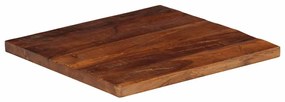 vidaXL Επιφάνεια Τραπεζιού Τετράγωνη 50x50x2,5 εκ. Ανακυκλωμένο Ξύλο