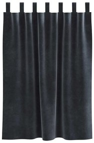 vidaXL Κουρτίνες με κουρτίνες 2 pcs Σκούρο Γκρι 140 x 140 cm Βελούδο