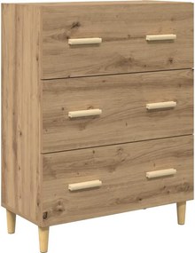 vidaXL Highboard Artisan Oak 69,5 x 34 x 180 εκ.