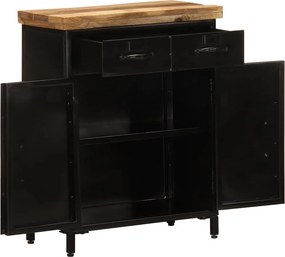 vidaXL Ντουλάπι 55 x 30 x 71 εκ. από Μασίφ Ξύλο Μάνγκο