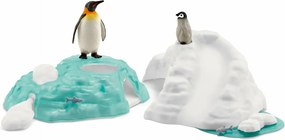 Playset Schleich Penguin Family on the Ice Floe