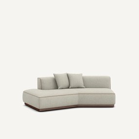 Γωνία καναπέ αριστερή από tweed ύφασμα, JACOPO