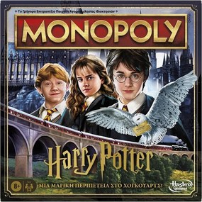 Επιτραπέζιο Παιχνίδι Monopoly: Harry Potter - A Magical Adventure Αt Hogwarts (Ελληνική Γλώσσα) F9422 8+ Ετών 2-6 Παίκτες Mult Hasbro