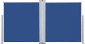 vidaXL Σκίαστρο Πλαϊνό Συρόμενο Μπλε 100 x 600 εκ.