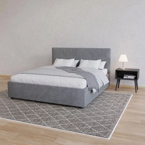 Κρεβάτι Billy Γκρι 160x200cm - GR-BILL16-M14