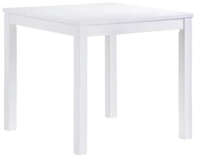 Τραπέζι NATURALE Ξύλο Άσπρο 80x80x74cm