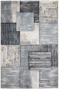Χαλί Alva 3568A 78 Blue-Light Grey Βιοκαρπέτ 80X220cm