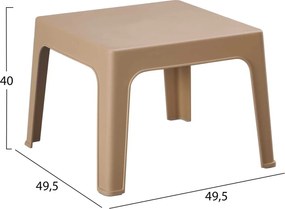 ΣΕΤ 3ΤΜΧ ΠΟΛΥΠΡΟΠΥΛΕΝΙΟΥ SLEEK HM21267.03 ΤΡΑΠΕΖΑΚΙ &amp; 2 ΠΟΛΥΘΡΟΝΕΣ-ΚΑΠΟΥΤΣΙΝΟ