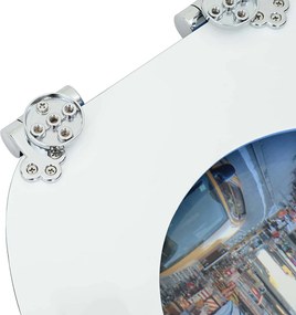 vidaXL Μαλακή κλειστή λεκάνη 2 pcs Πολύχρωμο 44 x 38 εκ. Πίνακας MDF