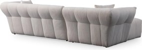 Corner Sofa Boxer Left - White White