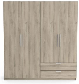 Ντουλάπα τετράφυλλη Erre-Φυσικό