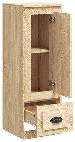 vidaXL Ντουλάπι Sonoma δρυς 36x35,5x103,5 cm από Επεξεργασμένο Ξύλο