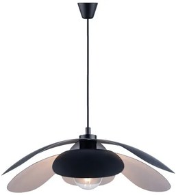 Κρεμαστό Φωτιστικό Οροφής 1xΕ27 Λουλούδι Φ55cm Maple 55 DFTP -2220293003-Μαύρο 2220293003