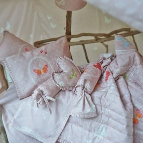 Κουβερλί Βρεφικό ΣΧ.115 Πιετάκι Lila Down Town 95x145cm 100% Cotton Satin