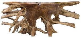 Artekko Vlal Μασίφ Κονσόλα Κορμός Δέντρου  (180x40x80)cm Artekko 45938-NACL