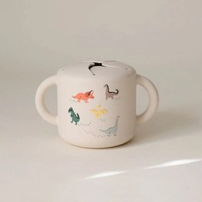 Κυπελάκι Για Σνακ 400ml Mushie Dinosaurs 66-102089