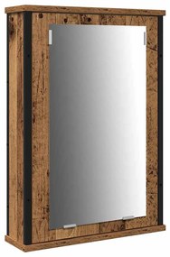 vidaXL Μονάδες Νιπτήρα Μπάνιου Καφέ 80 x 30 x 60 cm Επεξεργασμένο ξύλο