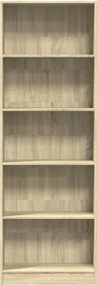vidaXL Βιβλιοθήκη Sonoma Δρυς 60x24x176 εκ. από Επεξεργασμένο Ξύλο