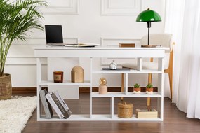 Γραφείο Φυσικό Λευκό VESPER 130x120x72