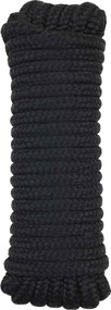 vidaXL Σχοινί Boat 10 mm 12 m Μαύρο Πολυεστέρας