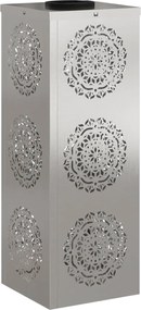 vidaXL Ηλιακό LED Φως Δρόμου 2 pcs Ασημί Ανοξείδωτο ατσάλι