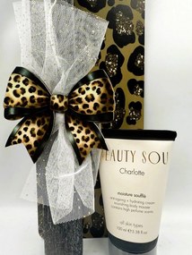 Λεοπάρ με κρέμα σώματος Αρωματική λαμπάδα ν.1 - Σετ Λαμπάδα και πλάτη