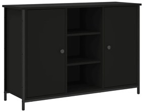 vidaXL Μπουφές Μαύρος 100 x 35 x 70 εκ. από Επεξεργασμένο Ξύλο