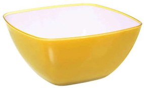 Μπωλ Σερβιρίσματος 07.150009G 14x14x6,5cm Yellow Polystyrene