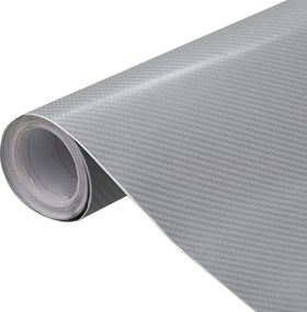 vidaXL Μεμβράνες Αυτοκινήτου 4D 2 τεμ. Ασημί 100 x 150 εκ.
