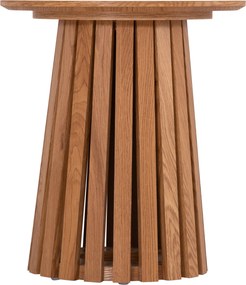 ΤΡΑΠΕΖΑΚΙ ΒΟΗΘΗΤΙΚΟ TALBERT HM18025 MDF ΣΕ ΦΥΣΙΚΟ ΞΥΛΟΥ Φ45x50,5Υεκ.