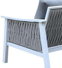 Σετ κήπου Federiko Fylliana 4 τεμ Λευκό