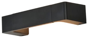 Φωτιστικό Τοίχου ZD81046LEDBK Black Aluminium