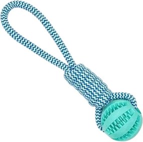 Παιχνίδι σκύλου σχοινί με μπάλα - 30cm - 12pcs - 550560