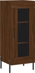 vidaXL Ντουλάπι Καφέ Δρυς 34,5 x 34 x 90 εκ. Επεξεργασμένο Ξύλο