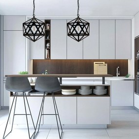 Φωτιστικό οροφής InLight 4418-Μαύρο