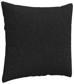 vidaXL Μαξιλάρι Καναπέ 2 pcs Μαύρο 45 x 45 cm ύφασμα