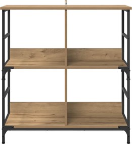 vidaXL Ράφι Βιβλίων 4 επιπέδων 78.5 x 33 x 82 εκ Επεξεργασμένο ξύλο