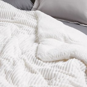 Κουβερτοπάπλωμα Υπέρδιπλο (220x240) Das Home 1364 White