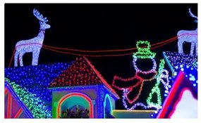 Φωτοσωλήνας Πολύχρωμο Χρώμα 10m - Light tubes manguera de luces