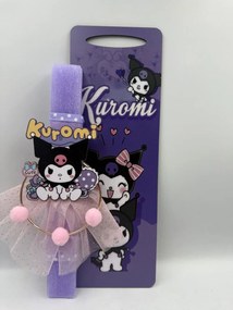 Τύπου Kuromi Κουρόμι Αρωματική λαμπάδα - Σετ Λαμπάδα και πλάτη