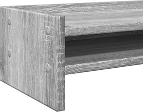 vidaXL Βάση Οθόνης Γκρι Sonoma 42x24x16 εκ. από Επεξεργασμένο Ξύλο