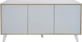 Μπουφές Billie pakoworld sonoma-γκρι 149x40x77εκ