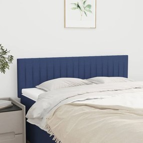 vidaXL Κεφαλάρια Μπλε 144x5x78/88 εκ. Ύφασμα