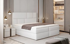 Επενδυμένο κρεβάτι Lorenca-140 x 200-Leuko