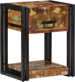 vidaXL Κομοδίνο 2 τμχ. Πολύχρωμο 40 x 35 x 50 εκ.