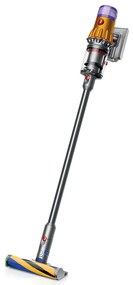 Dyson 448884-01 V12 Detect Slim Absolute Επαναφορτιζόμενη Σκούπα Stick Yellow/Iron/Nickel