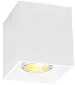 Σποτ Φωτιστικό Οροφής SQ DICE μεταλλικό Viokef-4144100-Λευκό 4144100