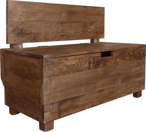 vidaXL Πάγκος 86 x 40 x 60 εκ. από Μασίφ Μαόνι