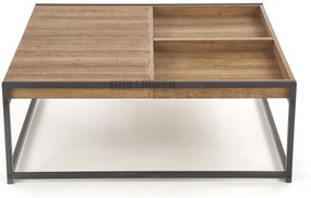 Frey Τραπεζάκι Σαλονιού Καφέ 84x80x30